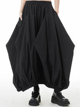 HEYFANCYSTYLE Women's Luxury Dramatic Bubble Pull-On Midi Skirt